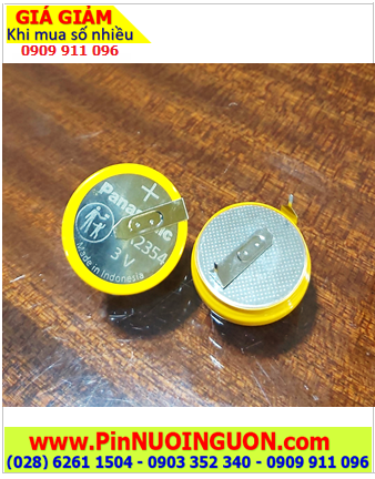 Panasonic CR2354; Pin 3V lithium Panasonic CR2354 (02 chân thép) chính hãng /Xuất xứ Indonesia